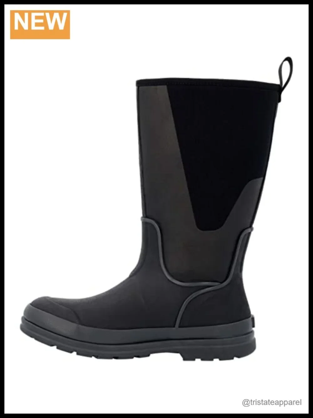 Women's Tall Waterproof Fleece Insulated Snow Boots, Round Toe, Pull-On,